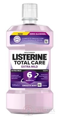 LISTERINE TOTAL CARE Extra Mild ústní voda bez alkoholu 1x500 ml