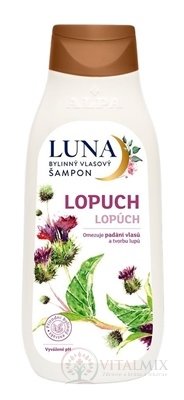 LUNA lopuch VLASOVÝ ŠAMPON bylinný 1x430 ml