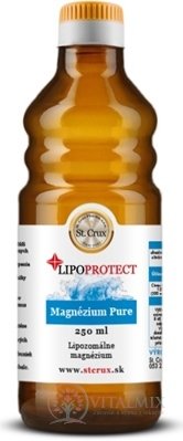 Magnézium Pure LIPOPROTECT - St. CRUX lipozomální magnézium v oleji 1x250 ml
