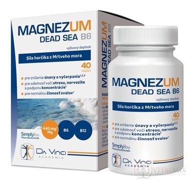 MAGNEZUM DEAD SEA - DA VINCI tbl 1x40 ks