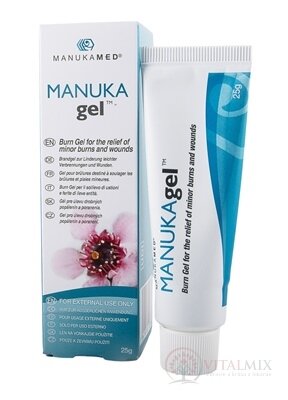 MANUKAgel gel na drobné popáleniny a poranění 1x25 g
