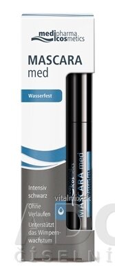 MASCARA med voděodolná černá 1x5 ml