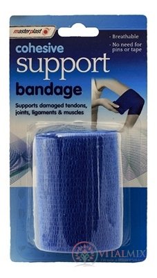 Masterplast Elastické samolepící obinadlo 7cm x 4m (cohesive support bandage) 1x1 ks