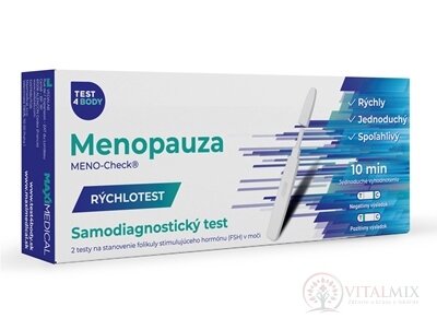 MAXIMEDICAL Rychlotest Menopauza samodiagnostický test z krve, 1x1 set