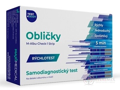 MAXIMEDICAL Rychlotest Ledviny samodiagnostický test z moči, 1x1 set