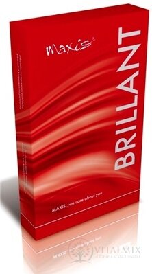 MAXIS BRILLANT LÝTKOVÉ PUNČUCHY velikost 8, (II.KT), normální, se špicí, bronz, 1x1 pár