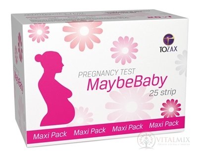 MaybeBaby strip Maxi Pack těhotenský test (pásek) 1x25 ks