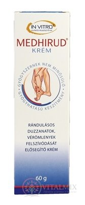 MEDHIRUD krém (podlitiny a otoky) 1x60 g