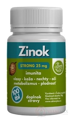 MEDICAL Zinek Strong 25 mg tbl 1x100 ks