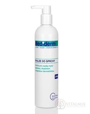 Mediderm EMULZE DO SPRCHY lupénka + ekzém + atopická dermatitida 1x250 g