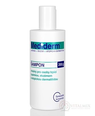 Mediderm ŠAMPON lupénka + ekzém + atopická dermatitida 1x200 g
