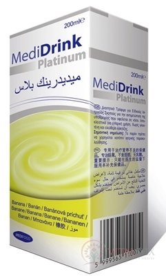 MediDrink Platinum příchuť banánová 30x200 ml