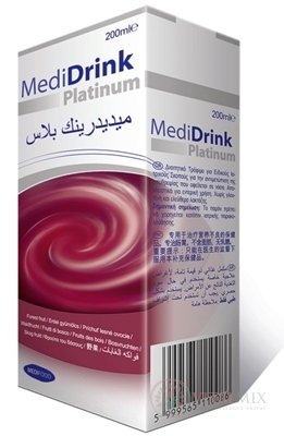 MediDrink Platinum příchuť lesní ovoce 30x200 ml