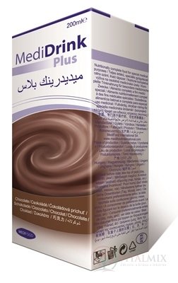 MediDrink Plus (verze 2016) čokoládová příchuť 30x200 ml