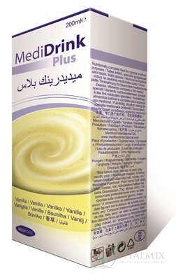 MediDrink Plus (verze 2016) vanilková příchuť 30x200 ml