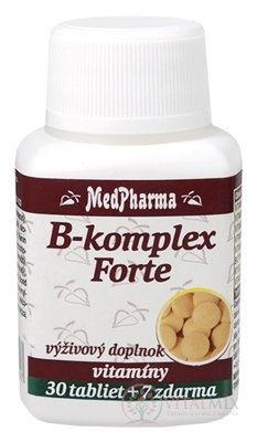 MedPharma B-komplex Forte tbl 30 + 7 zdarma (37 ks)