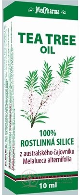 MedPharma TEA TREE OIL 100% rostlinná silice z australského čajovníku 1x10 ml