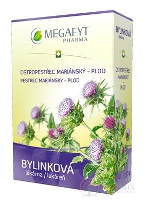 MEGAFYT BL ostropestřec mariánský - plod bylinný čaj 1x130 g