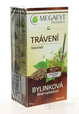 MEGAFYT Bylinková lékárna TRÁVENÍ bylinný čaj 20x2 g (40 g)