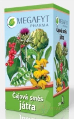 MEGAFYT Bylinná směs JÁTRA 20x1,5 g (30 g)
