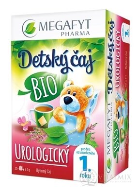 MEGAFYT Dětský čaj BIO UROLOGICKÝ bylinný čaj (od ukončeného 1. roku) 20x2 g (40 g)