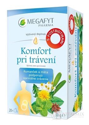 MEGAFYT Komfort při trávení bylinná směs porcovaná 20x1,5 g (30 g)