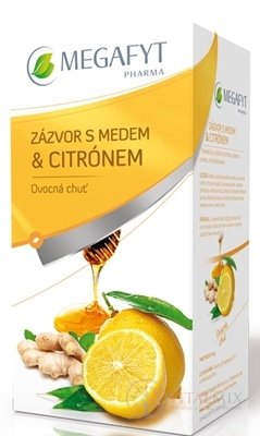 MEGAFYT ZÁZVOR S MEDEM &amp; CITRONEM 20x2 g (40 g)