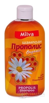 Milva ŠAMPON PROPOLIS (Milva Shampoo PROPOLIS) 1x200 ml