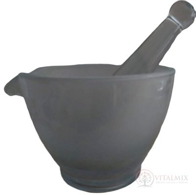 Miska třecí s tloučkem, drsná 100 mm - FAGRON 1x1 ks