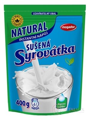 mogador Sušená syrovátka DOYPACK instantní nápoj, uzavíratelná sáček 1x400 g