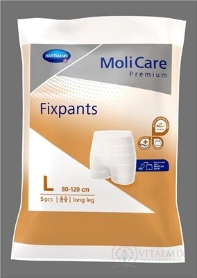 MoliCare Premium Fixpants long leg L fixační kalhotky (80-120 cm) 1x5 ks