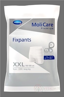 MoliCare Premium Fixpants long leg XXL fixační kalhotky (140-180 cm) 1x5 ks