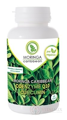 MORINGA Moringa Caribbean COENZYME Q10 &amp; CURCUMIN cps 1x120 ks
