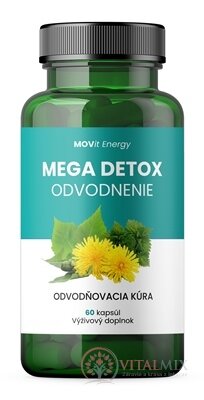 MOVit MEGA DETOX ODVODNĚNÍ cps 1x60 ks