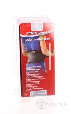 Mueller Adjustable Back Brace bederní pás 1x1 ks
