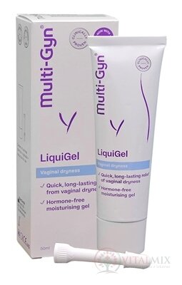 MULTI-GYN LIQUIGEL vaginální lubrikační, bioaktivní, k odstranění suchosti pochvy, 1x50ml