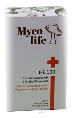 Myco life - LIFE 100 sol (shiitake, divoká růže) 1x100 ml