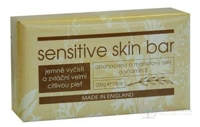 MÝDLO CITLIVÁ PLEŤ - SENSITIVE SKIN BAR - CM 1x200 g