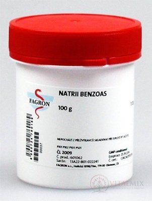 Natrium benzoát - FAGRON v dóze 1x100 g