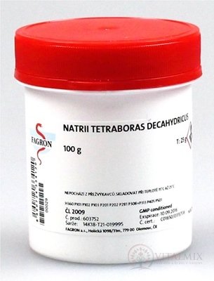 Natrii tetraboritanu sodného - FAGRON v dóze 1x100 g
