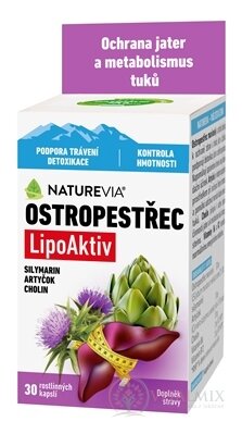 NATUREVÍ PESTŘEC LipoAktiv cps 1x30 ks