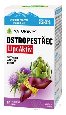 NATUREVÍ PESTŘEC LipoAktiv cps 1x60 ks