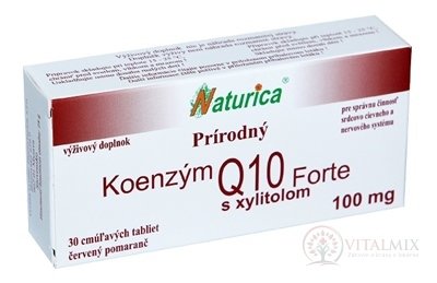 Naturica Přírodní KOENZYM Q10 Forte 100 mg tbl 1x30 ks