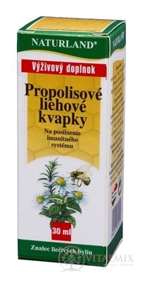 Naturland propolisových LIHOVÉ KAPKY 1x30 ml