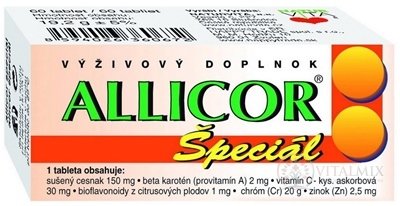 Naturvita ALLICOR speciál tbl 1x60 ks
