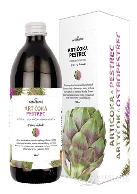 nefdesanté ARTIČOKA PESTREC šťáva 1x500 ml