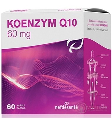 Nefdesanté KOENZYM Q 10 60 mg cps 1x60 ks