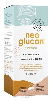 NeoGlucan tinktura beta-glukan, vitamin C a zinek 1x250 ml