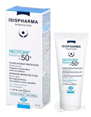 NEOTONE Radiance SPF 50+ bezbarvý ochranný fluid, pigmentové skvrny 1x30 ml
