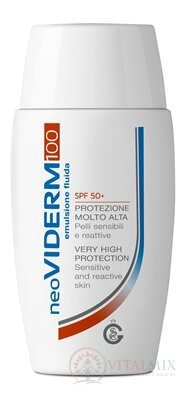 neoVIDERM 100 SPF 50+ fluidní emulze s ochranným faktorem 1x50 ml